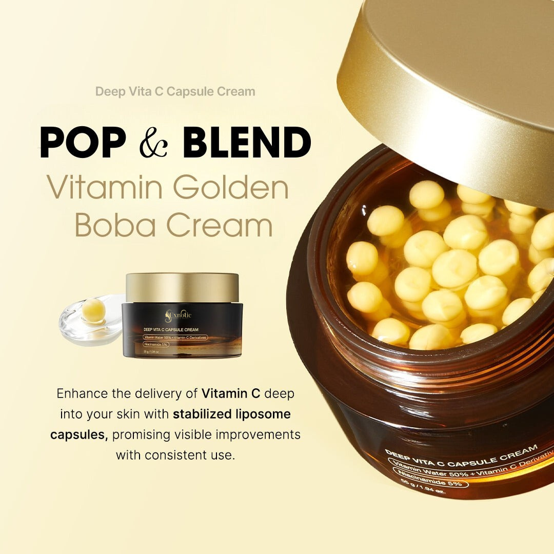 Exnotic™- Gel With Vitamin C Capsules